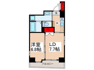 サンライズ浅草田原町の物件間取画像